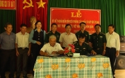 Lễ ký kết nghĩa giữa đồn biên phòng cửa khẩu Tà vát với Ủy ban mặt trận Tổ quốc Việt Nam huyện Hớn Quản