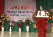 Lễ kỷ niệm 35 năm ngày Nhà giáo Việt Nam (20/11/1982 – 20/11/2017)