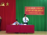 HĐND xã Minh Tâm khóa XI, nhiệm kỳ 2016 – 2021 tổ chức kỳ họp thứ năm